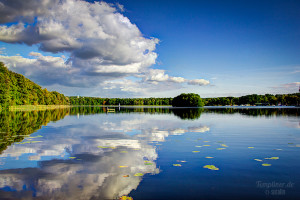 Blick auf den Templiner Stadtsee