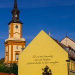 Blick von der Mühlenstraße zur Maria Magdalenen Kirche